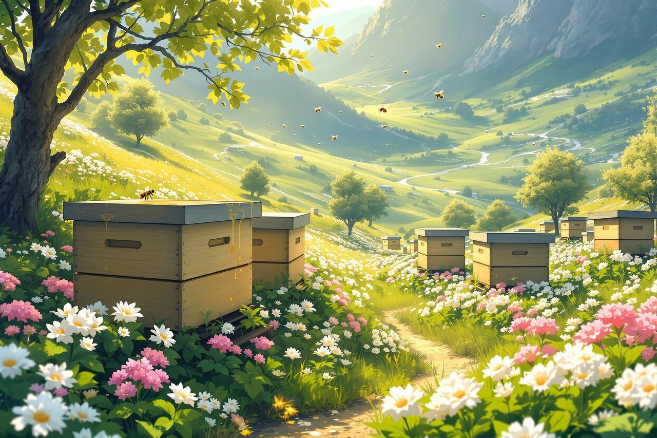 红果作品 - 蜂蜜与三叶草